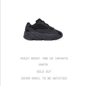 YEZZY BOOST 700 v2 INFANT 6K